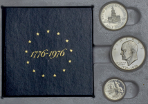 Набор монет "200-летие Декларации независимости" 1976 (США) (в п/у)