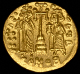 Солид  Константин IV  Византия