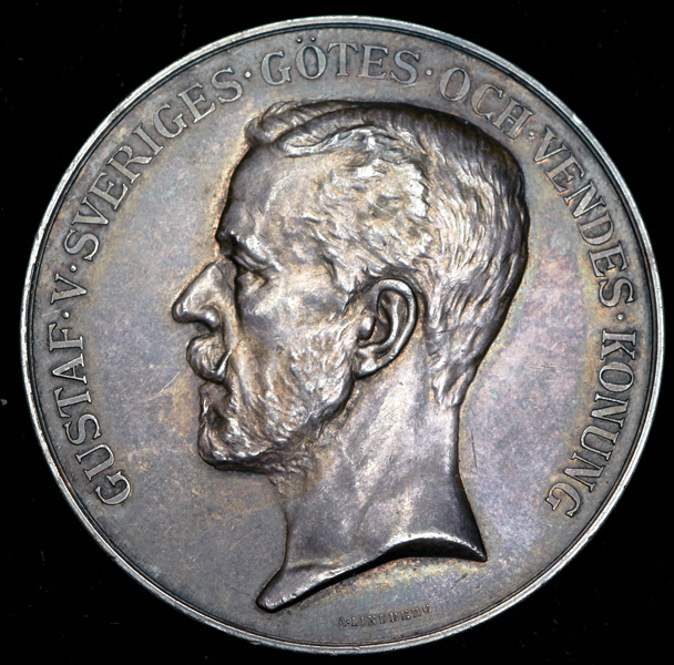 Медаль "За содействие в разведении лошадей" 1928 (Швеция)