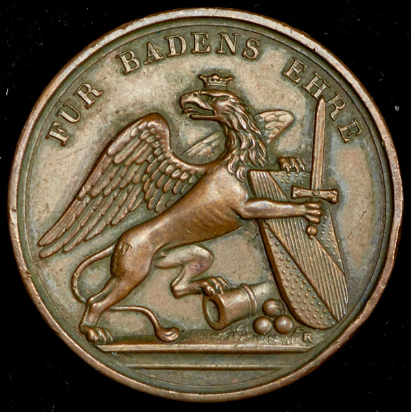 Медаль "За верную службу во время Франко-прусской войны 1870-1871" (Баден)