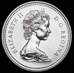 1 доллар 1976 "100 лет Оттавской парламентской библиотеке" (Канада)