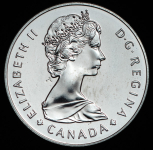 1 доллар 1985 "100 лет Национальным паркам" (Канада)