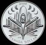 1 доллар 2000 "Миллениум" (Канада)