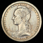 1 франк 1948  Пробные (ESSAI) (Сен-Пьер и Микелон)
