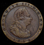 1 пенни 1813 (Остров Мэн)