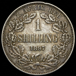 1 шиллинг 1897 (ЮАР)