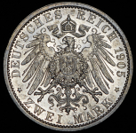 2 марки 1905 (Любек)