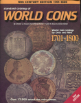 Книга Krause "Standart catalog of world coins 1701-1800  2nd edition"