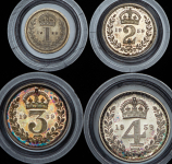 Набор монет Монди (Maundy set) 1959 (Великобритания)