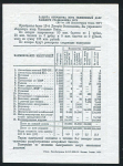 Билет "13-й Всесоюзной лотереи ОСОАВИАХИМА" 3 рубля 1939