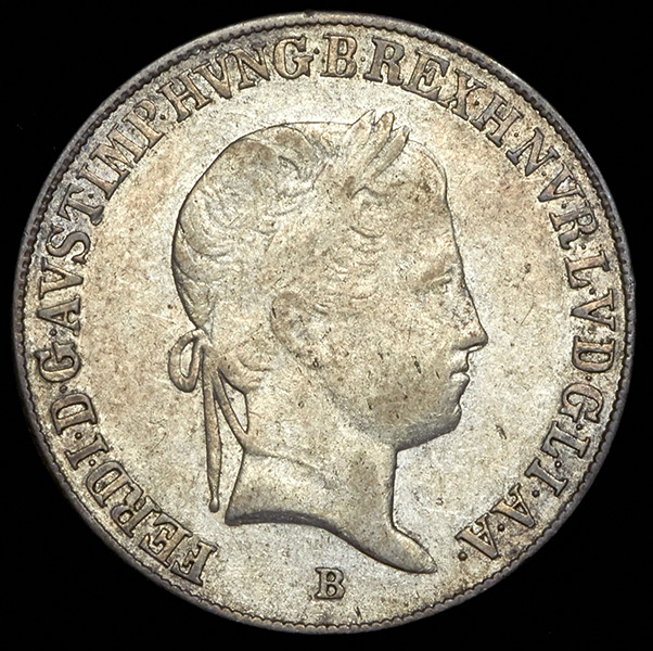 20 крейцеров 1843 (Австрия)