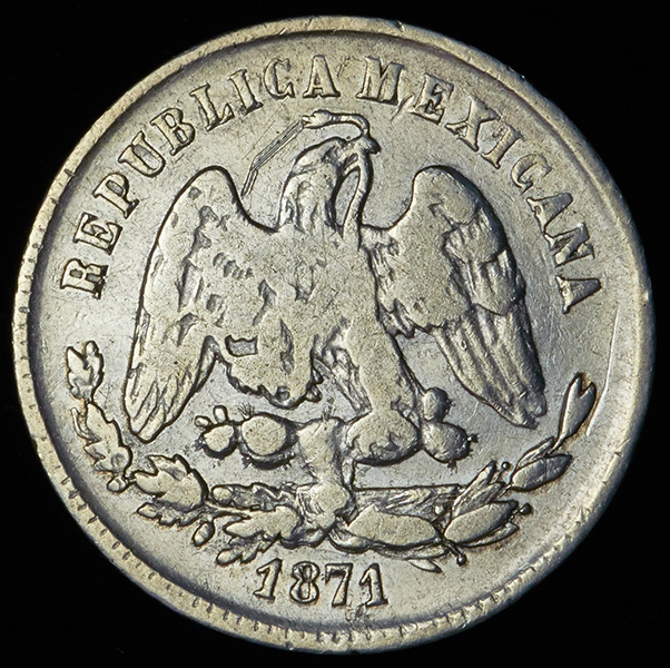 25 центаво 1871 (Мексика)