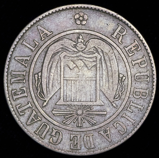 50 центавов 1870 (Гватемала)