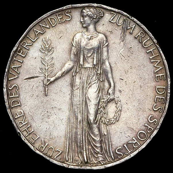 Медаль "Олимпийские игры в Берлине" 1936 (Германия)