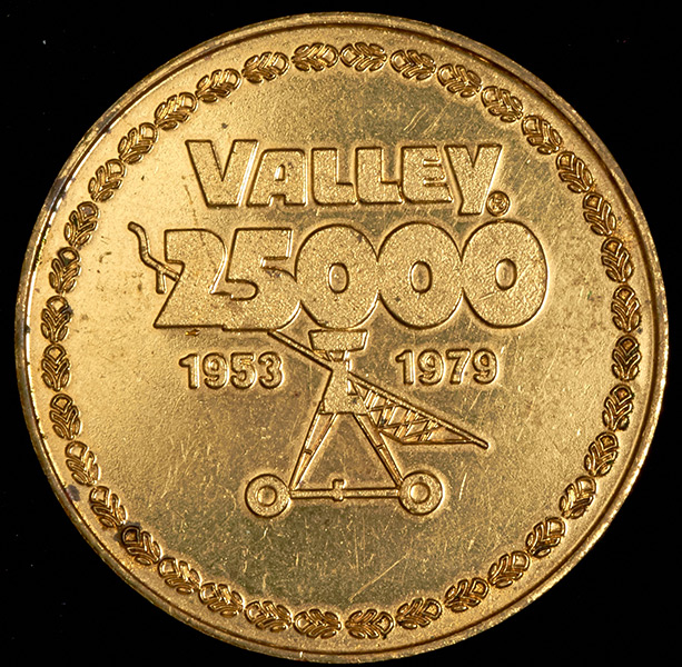Медаль "Valley 25000 1953-1979" (США)