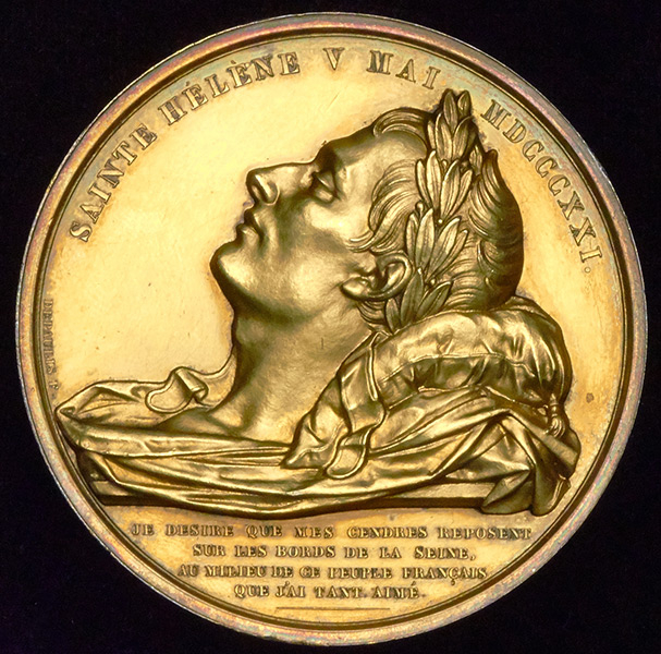 Медаль "Возвращение тела Наполеона во Францию" 1840 (Франция)