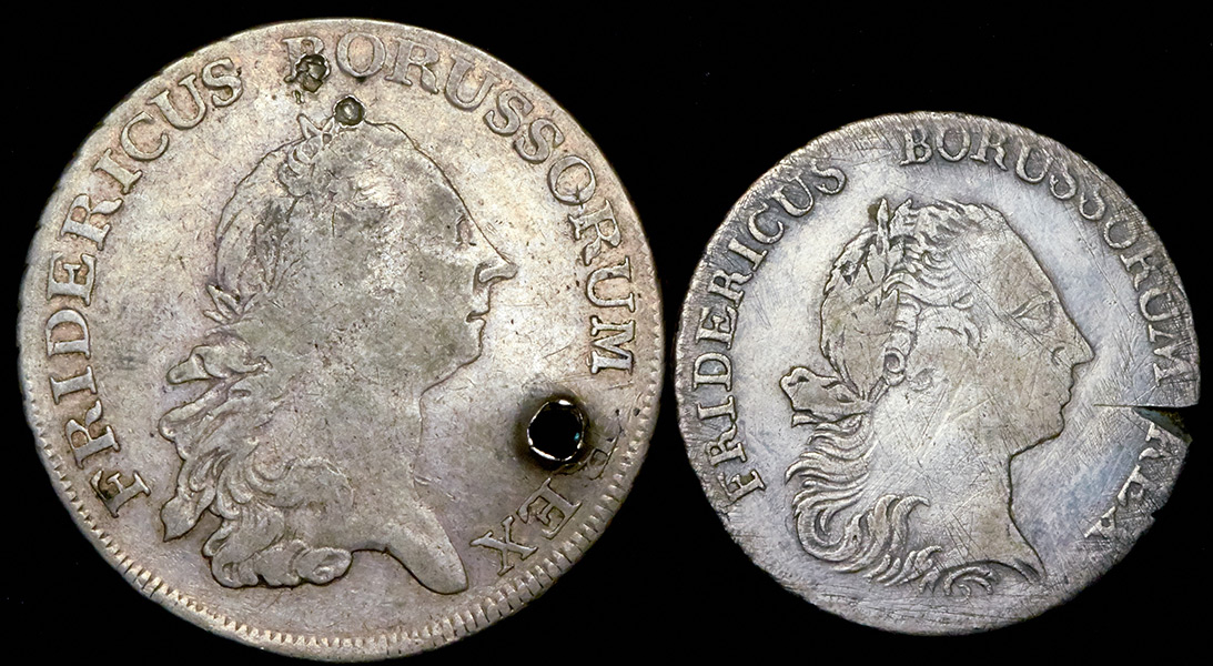 Набор из 2-х сер  монет (Пруссия)