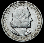 1/2 доллара 1893 "Всемирная Колумбова выставка" (США)