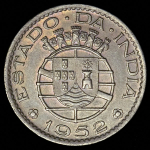 1/2 рупия 1952 (Португальская Индия)