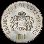 100 франков 1963 (Люксембург)