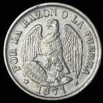 20 центаво 1871 (Чили)