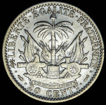 20 центов 1894 (Гаити)