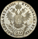 20 крейцеров 1826 (Австрия)