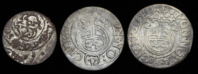 Набор из 3-х монет (Рига  шведская окупация)
