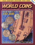 Каталог Krause "Standart catalog of world coins 1701-1800  1st Edition" 1993