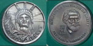 Медаль "Статуя свободы" 1985 (в п/у)