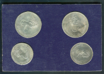 Набор из 4-х сер  монет "XXI олимпиада в Монреале" (Канада)