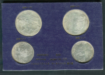Набор из 4-х сер  монет "XXI олимпиада в Монреале" (Канада)