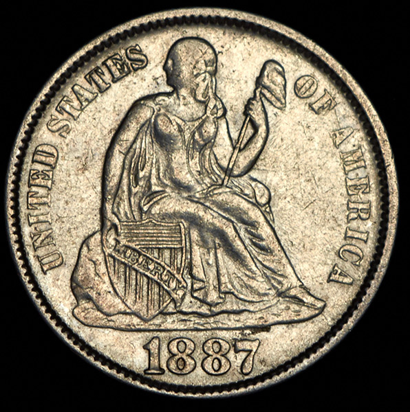 1 дайм 1887 (США)