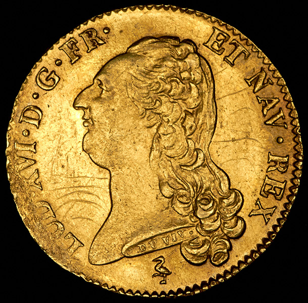 2 луидора 1786 (Франция)