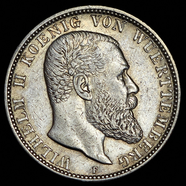 2 марки 1907 (Вюртемберг)