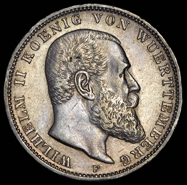 3 марки 1909 ( (Вюртемберг)