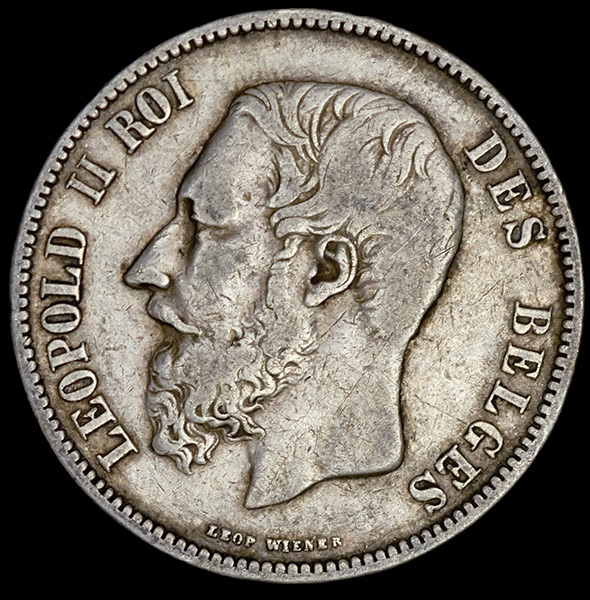 5 франков 1868 (Бельгия)