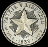 1 песо 1933 (Куба)