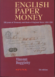 Книга Duggleby "English Paper Money  300 Years of Treasury and Bank of Englend Notes 1694-1994" 1994