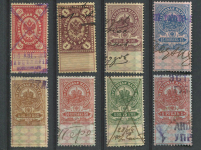 Набор из 18-ти непочтовых марок России и РСФСР