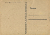 Сатирически пропагандистская открытка "Советская идилия" (Германия)