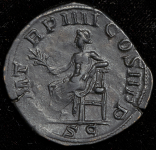 Сестерций  Гордиан III  Рим империя