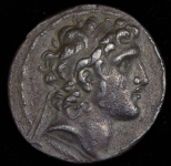 Тетрадрахма  Александр I Балас  Сирийской царство