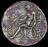 Тетрадрахма  Антиох II Теос  Сирийское царство