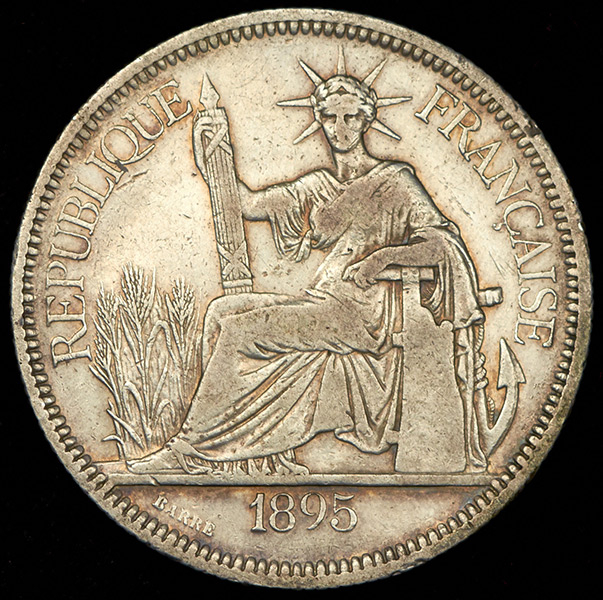 1 пиастр 1895 (Индокитай)