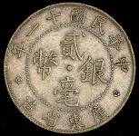 20 центов 1921 (Гуандун  Китай)