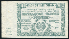 50000 рублей 1921