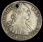 8 реалов 1805 (Перу)