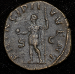 Сестерций  Филипп II  Рим империя