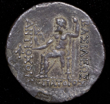Тетрадрахма  Антиох V Евпатр  Сирийское царство